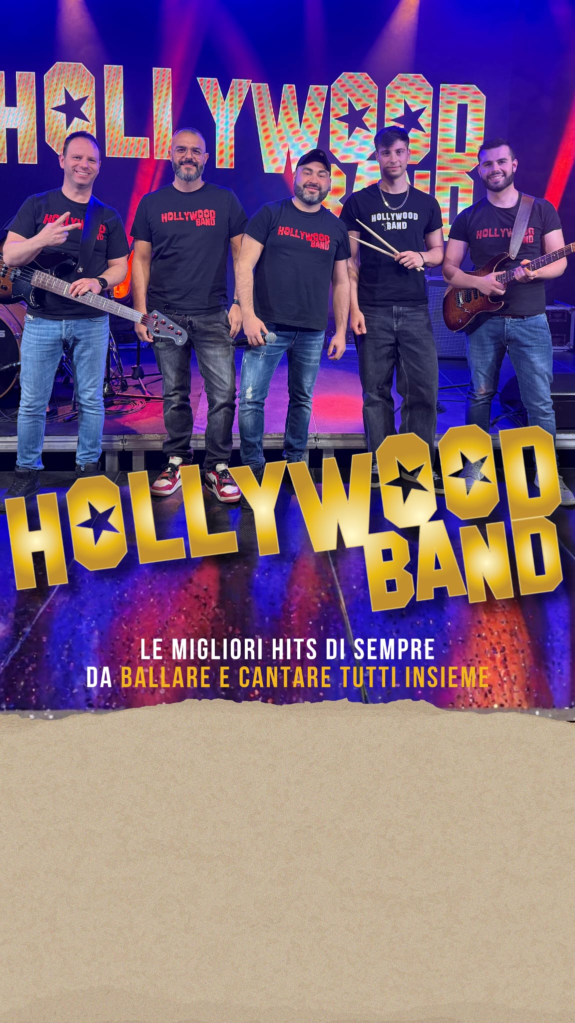 Grafica ufficiale di Hollywood Band