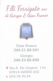 Logo di F.lli Ferrigato snc di Giorgio e Gian Franco